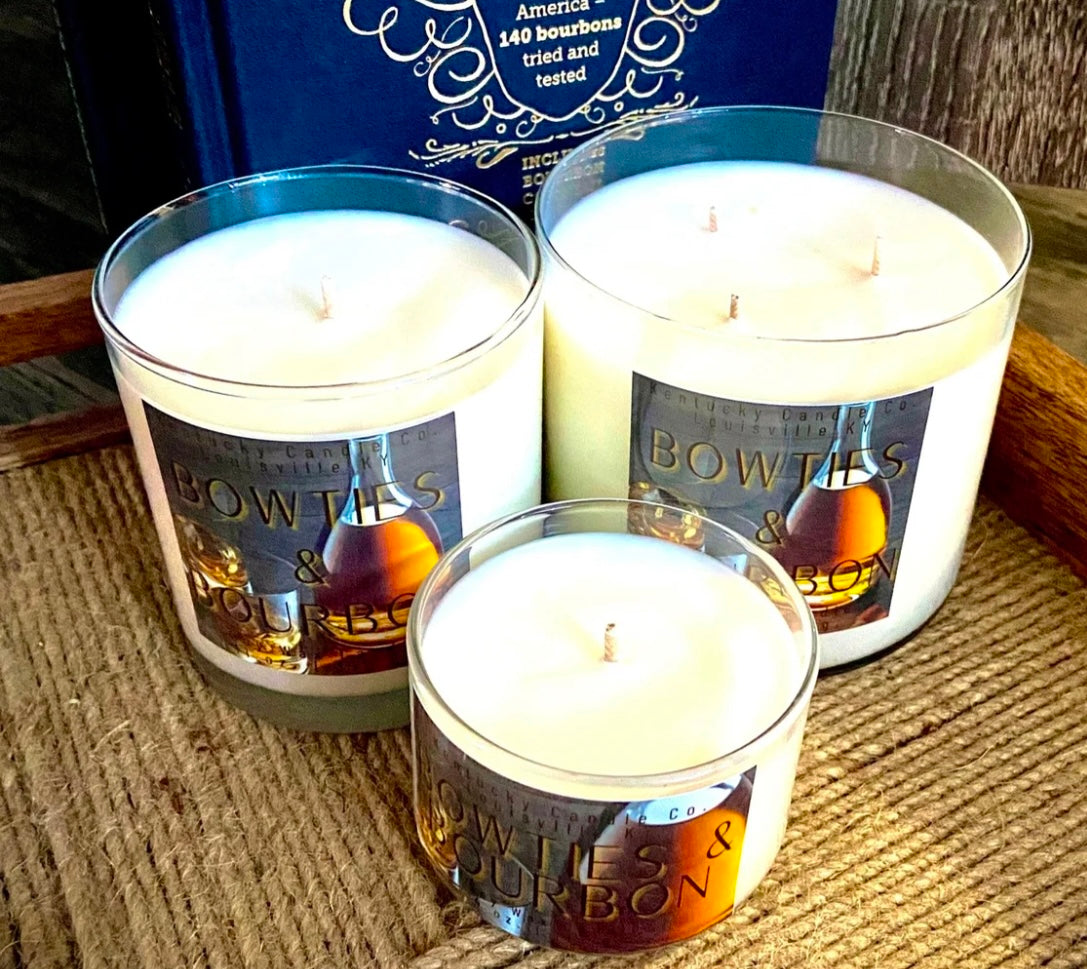 Bourbon & Bow ties candle