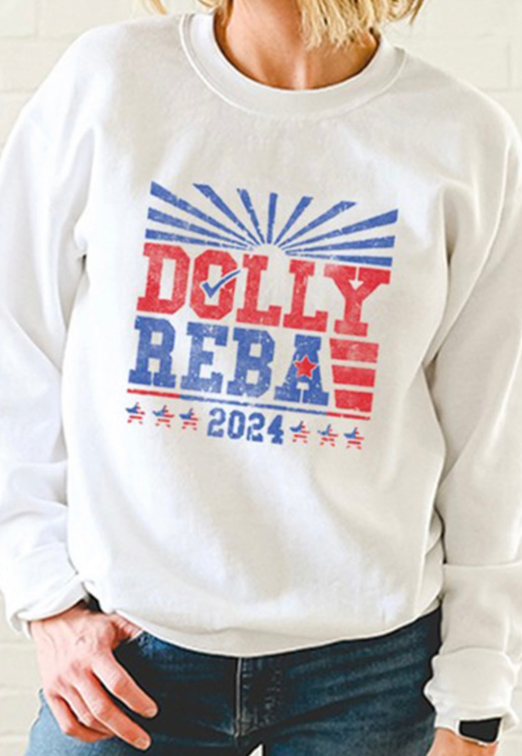 Dolly & Reba 2024 sweatshirt – Sparkle On Main