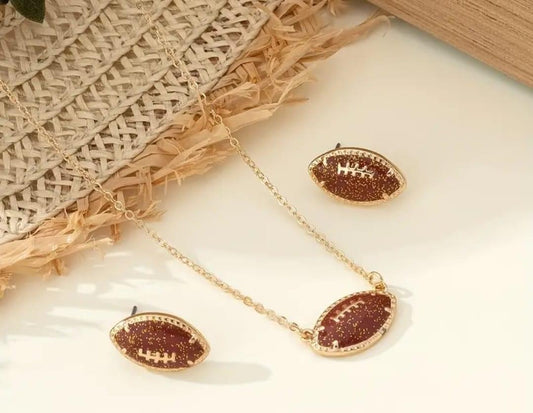 Football jewelry set