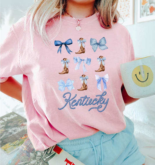 Kentucky Bows & Boots T Shirt