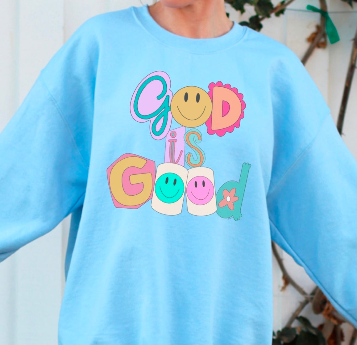 Christian Apparel | God Is Good Graphic Sweatshirt