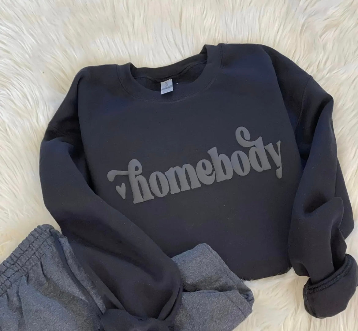 Homebody crew neck sweatshirt