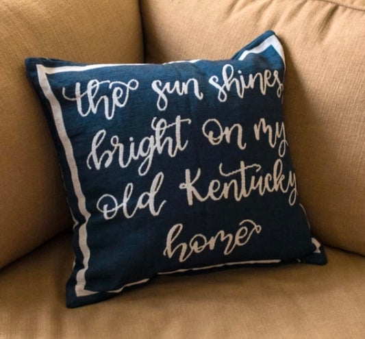 Old KY Home pillow
